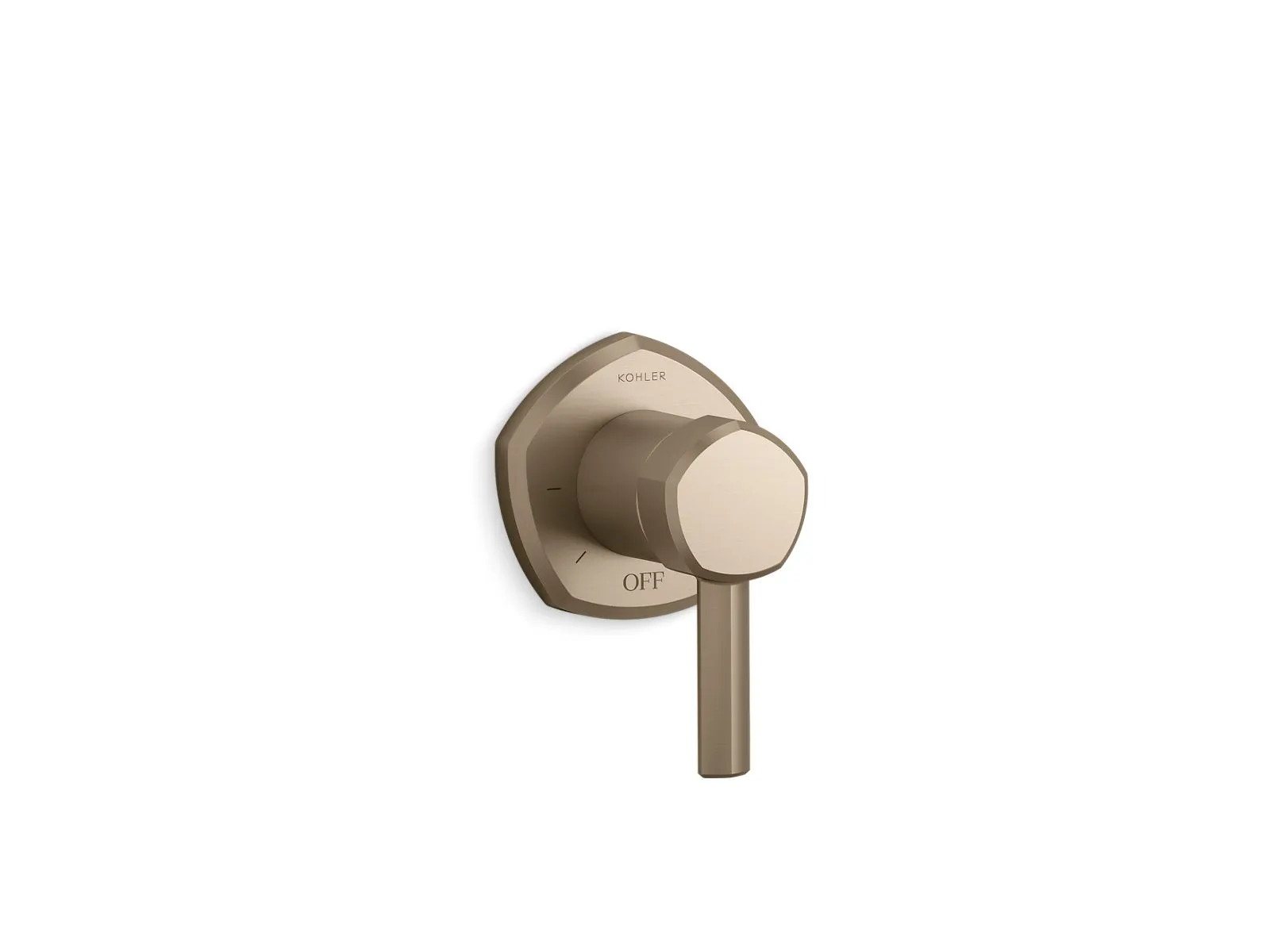 KOHLER K-T27041-4 Occasion MasterShower volume control valve trim with lever handle