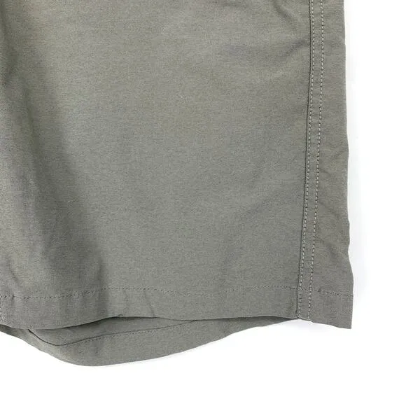 Kuhl Long Hiking Active Shorts Womens Size 14 Greige 8.5&quot; Inseam