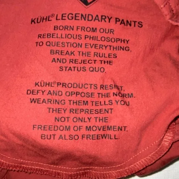 KUHL splash 11” hiking shorts women’s 6