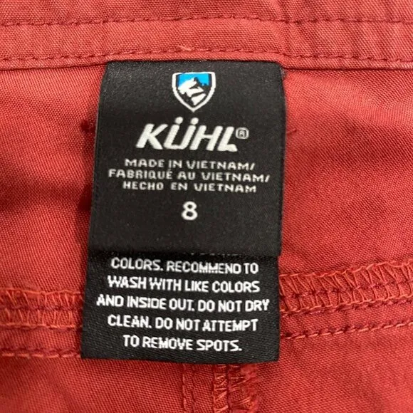 KUHL splash 11” hiking shorts women’s 6
