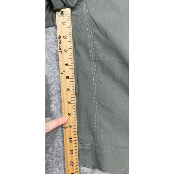 Kuhl Womens Splash Shorts 11&quot; Inseam Stretch Cargo Hiking Pine Green 16‎ New