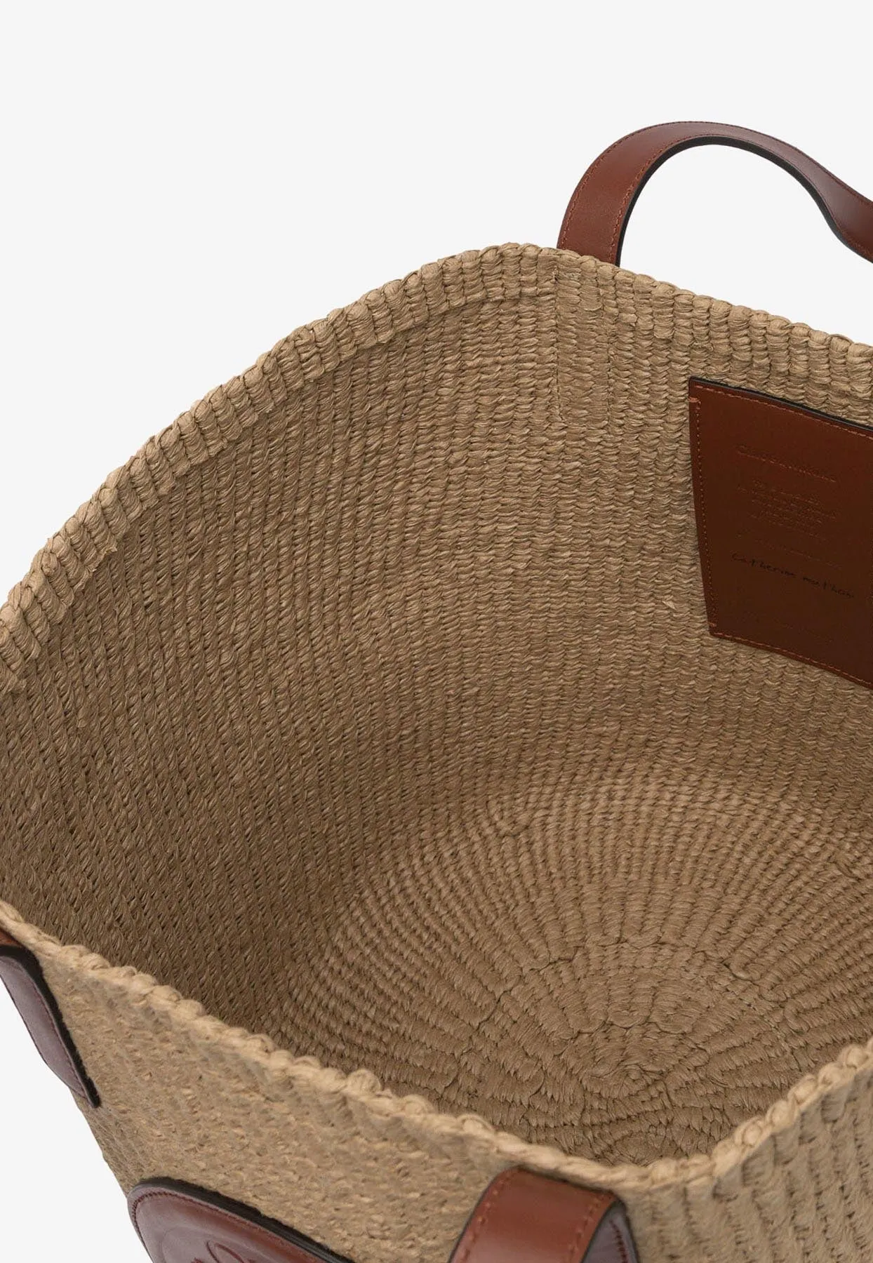 Large Horse Medal Basket Bag