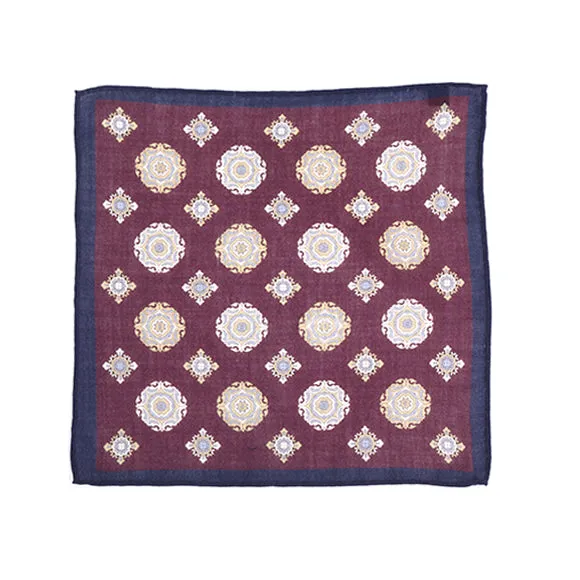 Lavender Petals Pocket Square