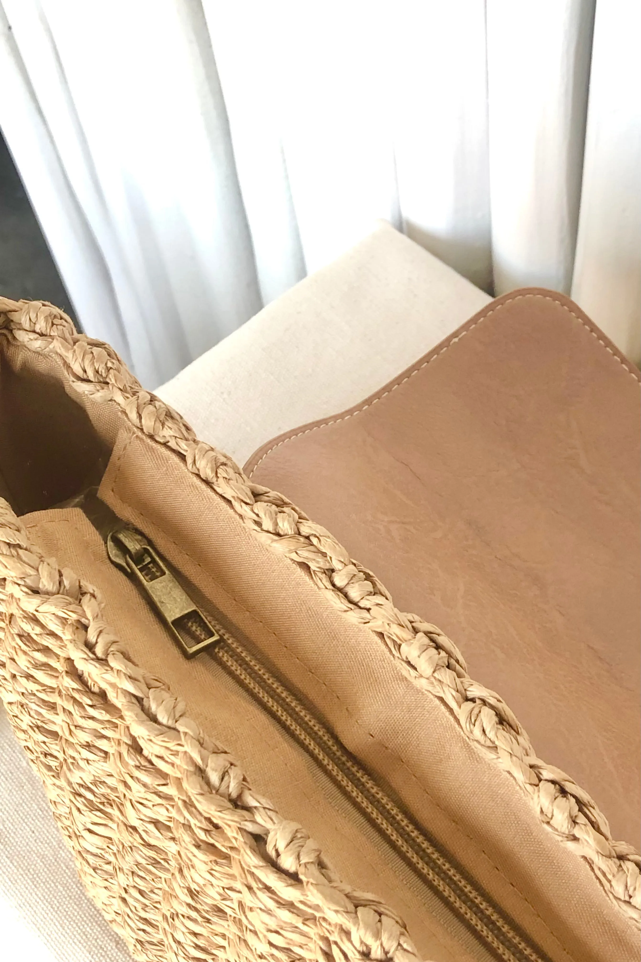 Leather Front Flap Crossbody Bag