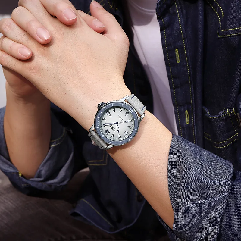 LEATHER STRAP CASUAL WATCH | Timeless Style, Everyday Comfort