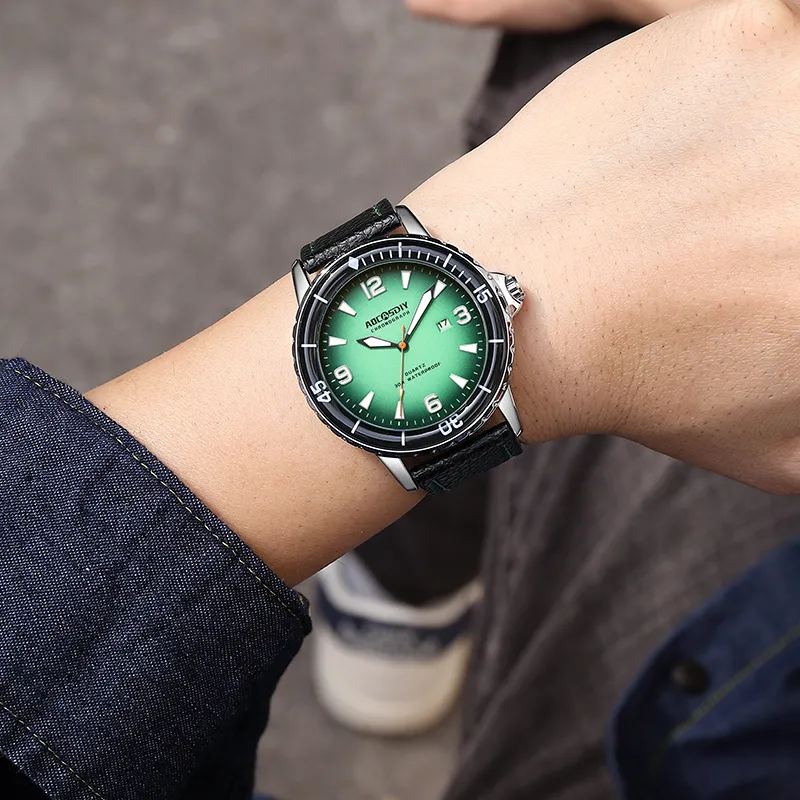 LEATHER STRAP CASUAL WATCH | Timeless Style, Everyday Comfort