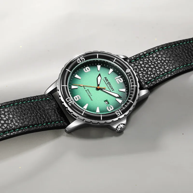 LEATHER STRAP CASUAL WATCH | Timeless Style, Everyday Comfort