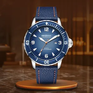 LEATHER STRAP CASUAL WATCH | Timeless Style, Everyday Comfort