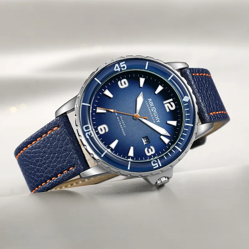 LEATHER STRAP CASUAL WATCH | Timeless Style, Everyday Comfort