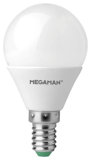 LED Miniglobe RND45 3.5W SES Opal VWW Megaman