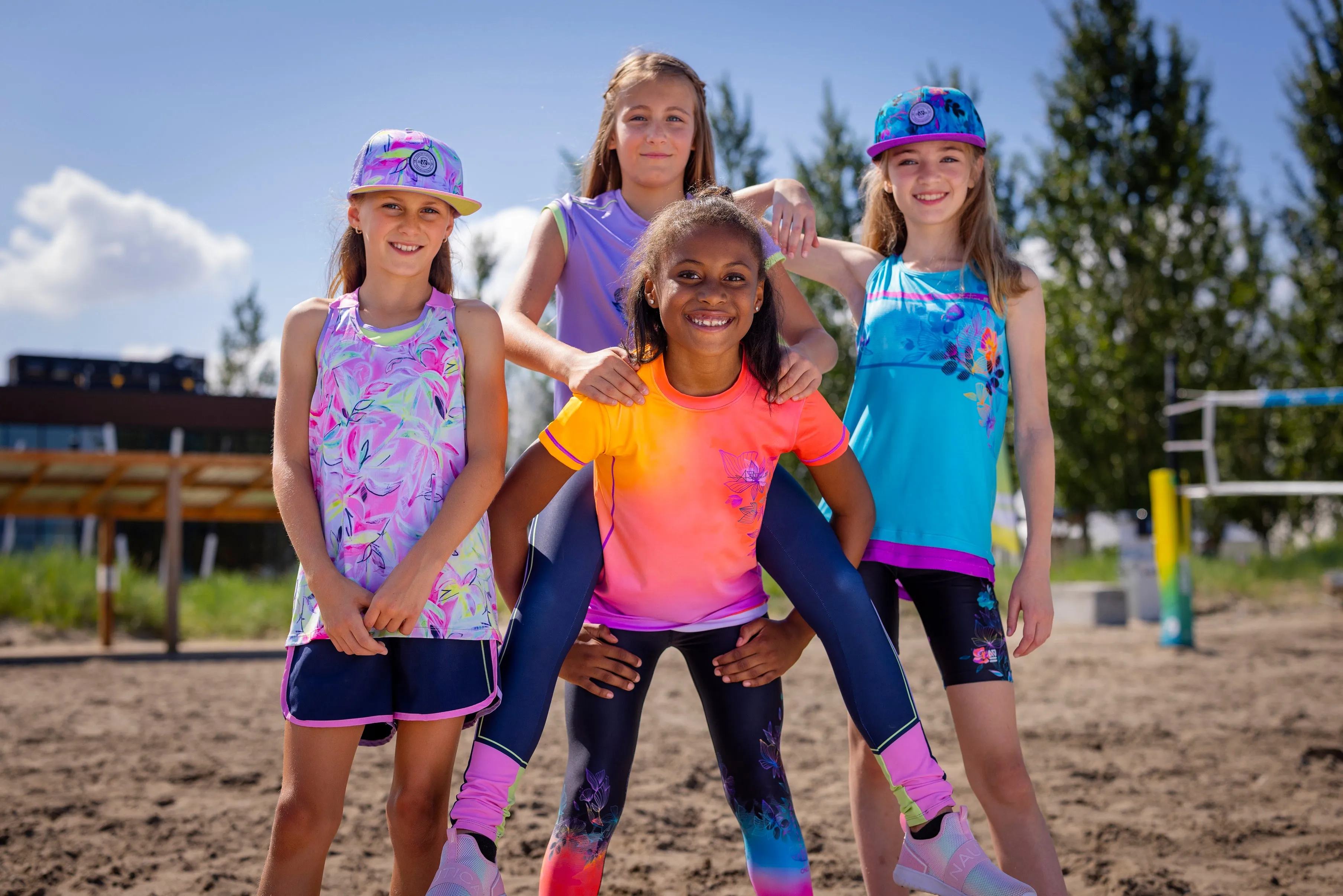 Legging athlétique Bouge à palme beach S24A84-03