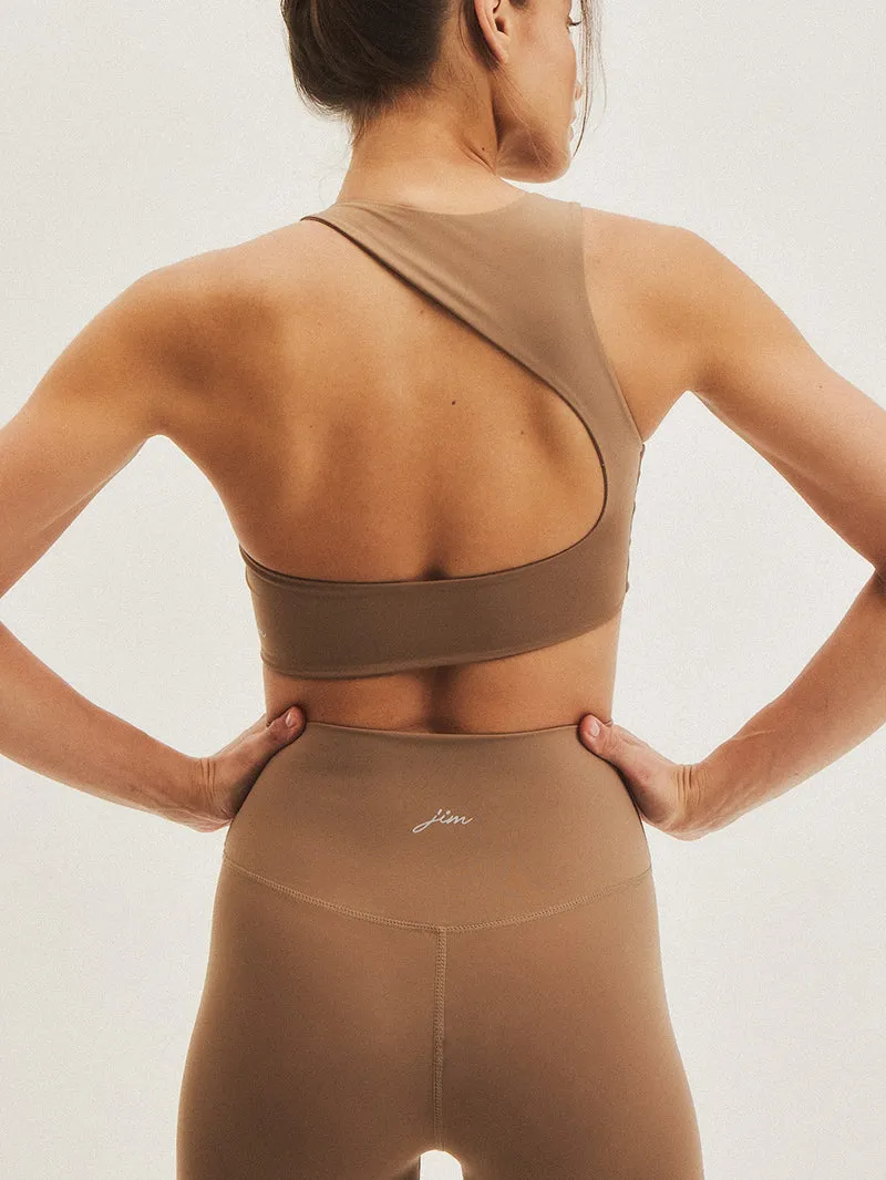 Legginsy 7/8 Oneness Bond, Carmel Coffee