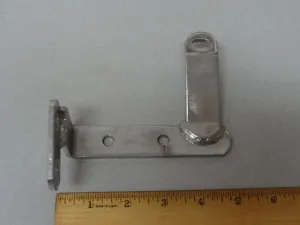 LH BRACKET, BLACK or CHROME(#18506950)