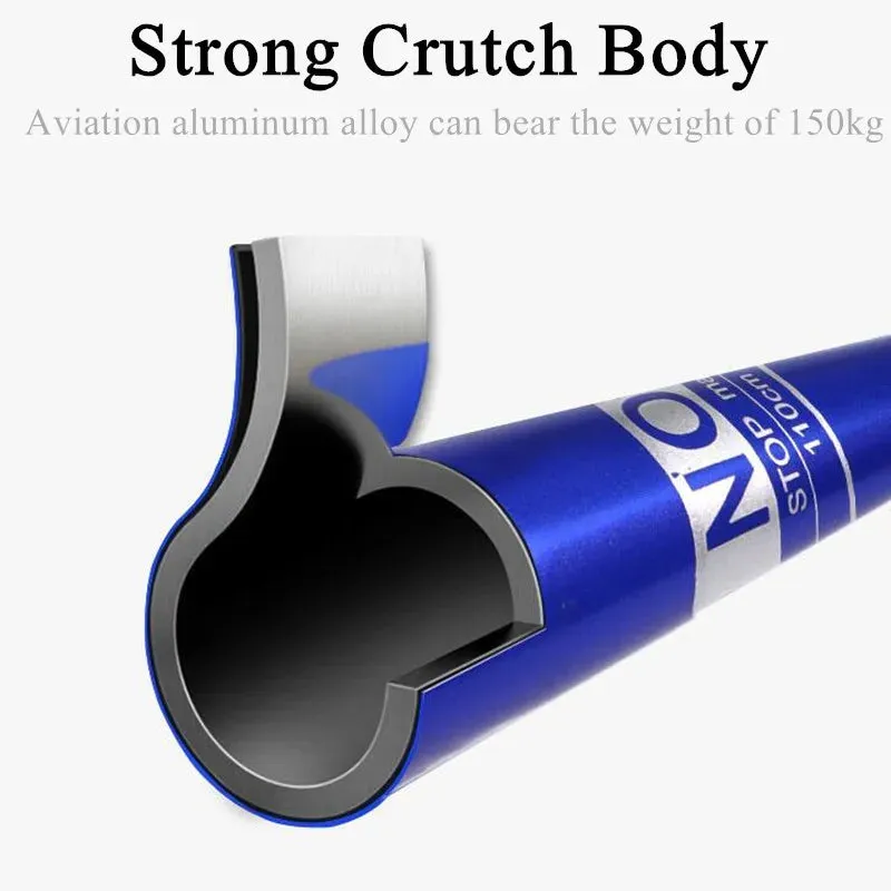 Lightweight Aluminum Alloy Trekking Poles - Adjustable No-Slip Nordic Hiking Sticks - 49.2"/43.3"