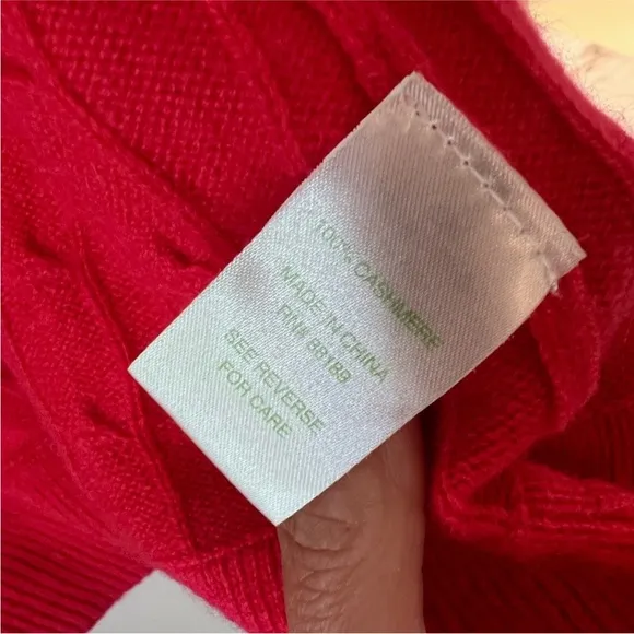 Lilly Pulitzer 100% Cashmere ruffle open cardigan