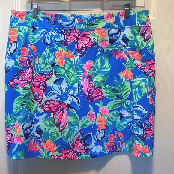 Lilly Pulitzer Luxletic Daphne Skort NWOT