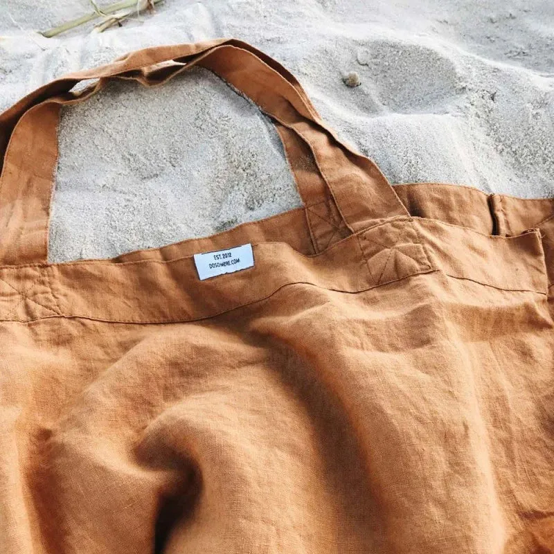 Linen Market Tote Amber