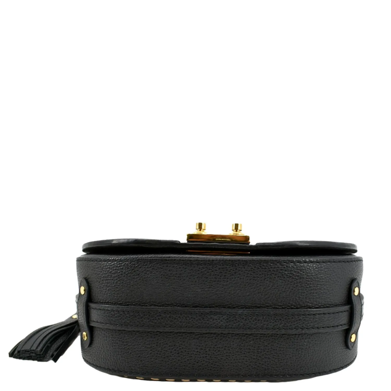 LOUIS VUITTON Junot Empreinte Leather Shoulder Bag Black