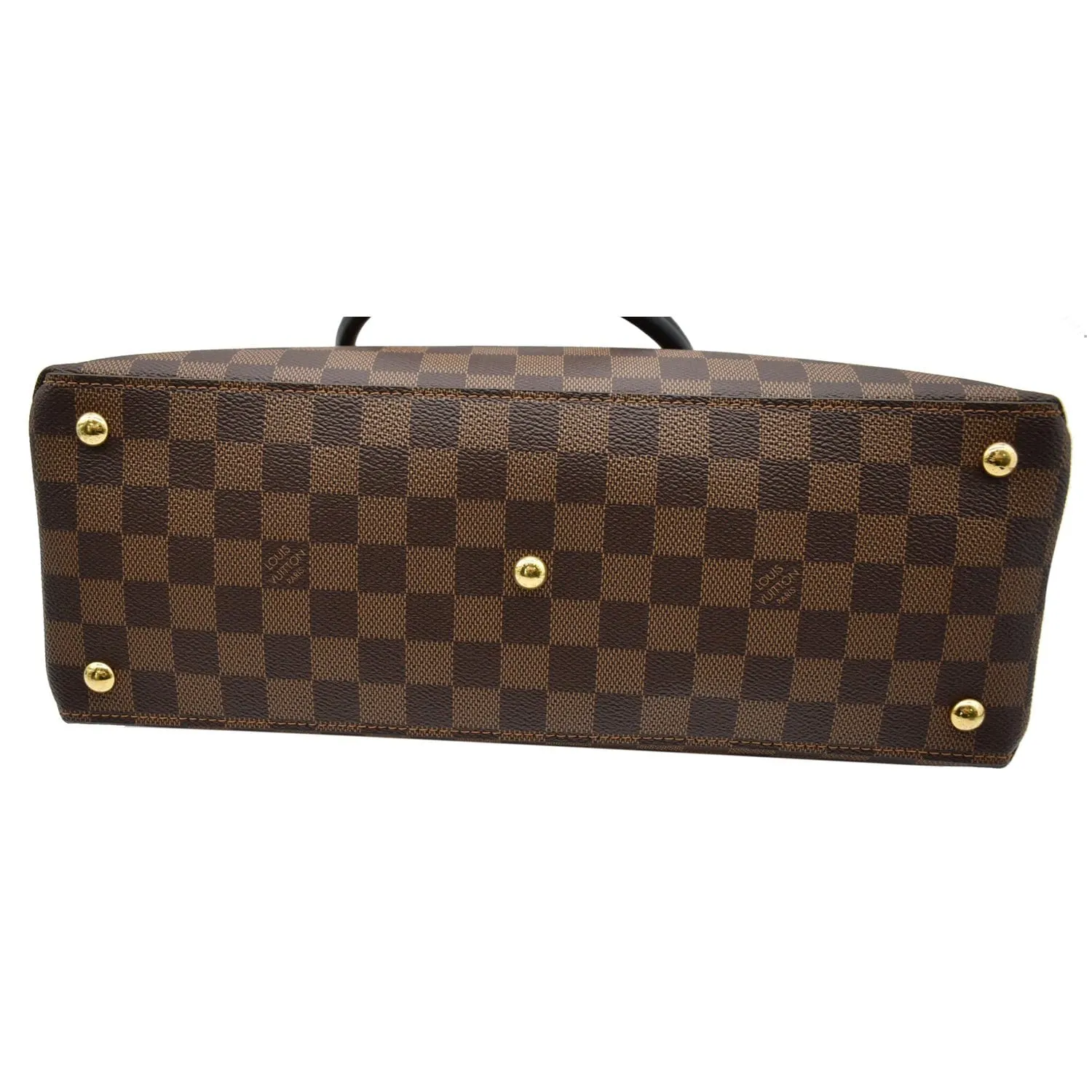 LOUIS VUITTON LV Riverside Damier Ebene Shoulder Bag Brown/Black