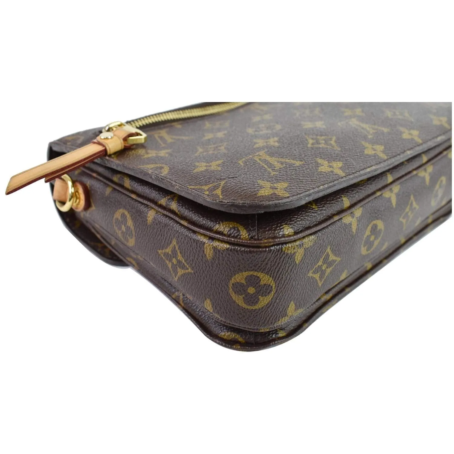 LOUIS VUITTON  Metis Pochette Monogram Canvas Crossbody Bag Brown