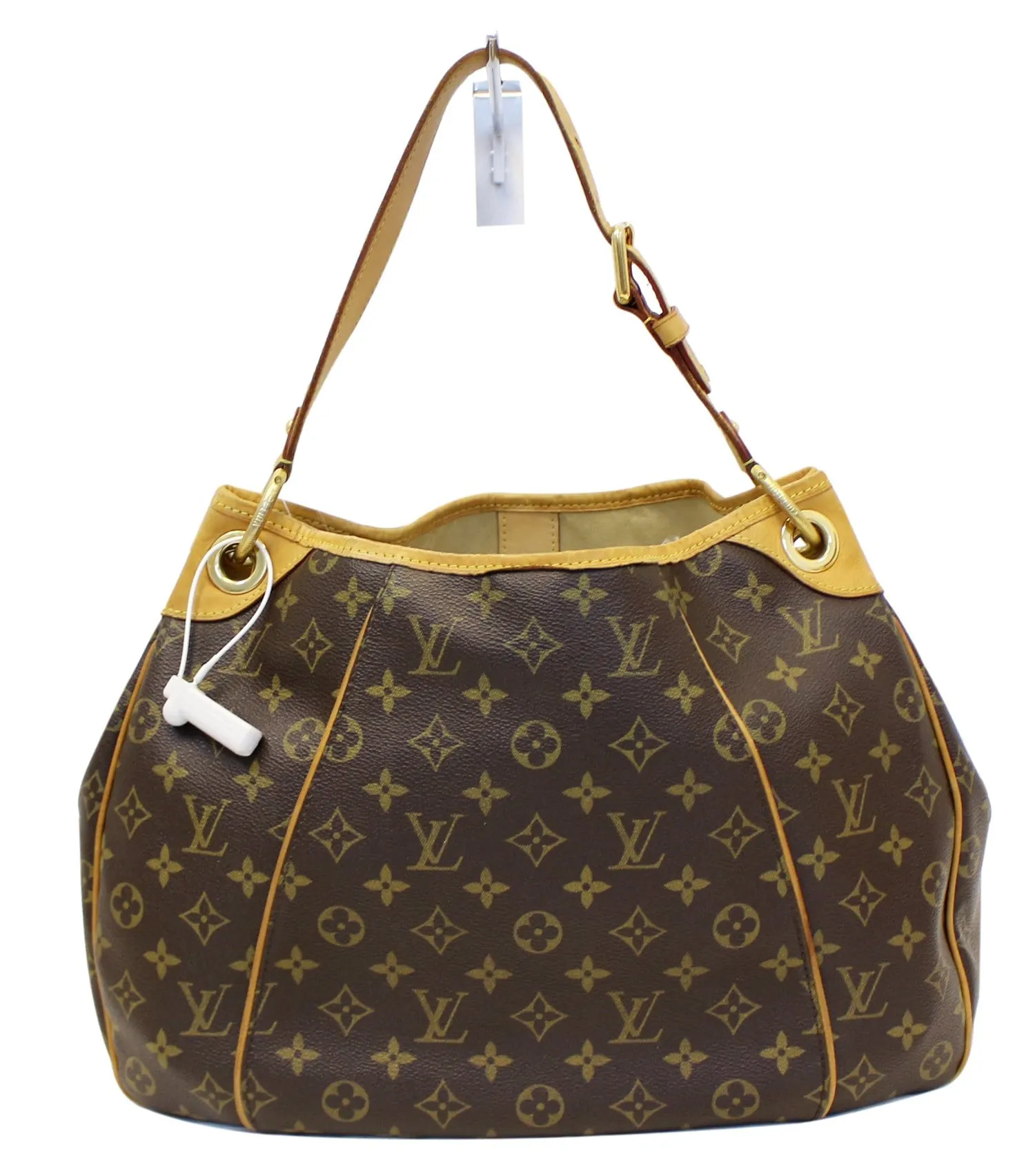 LOUIS VUITTON Monogram Galliera PM Brown Shoulder Handbag