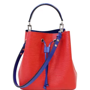 LOUIS VUITTON Neonoe Epi Shoulder Bag Coquelicot