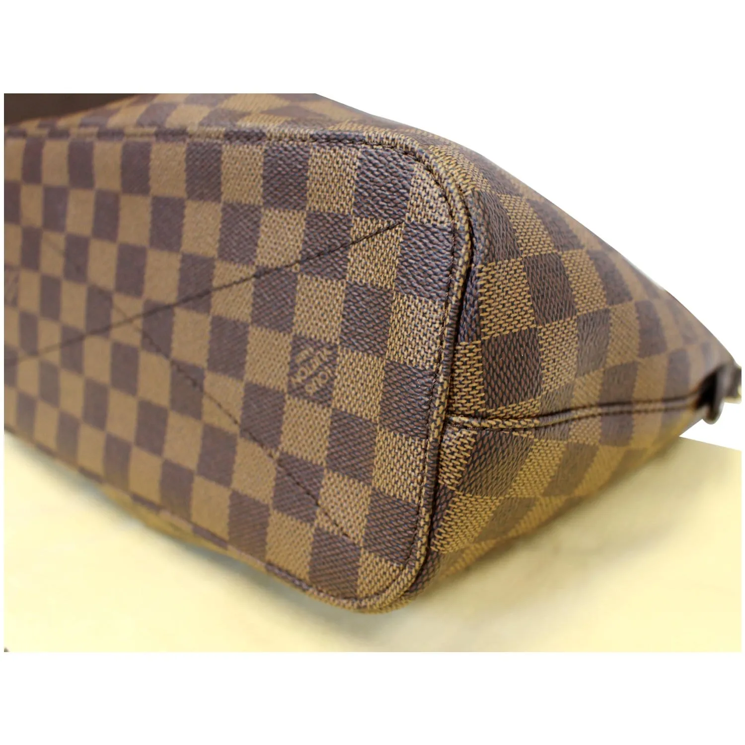 LOUIS VUITTON Siena PM Damier Ebene Shoulder Bag Brown