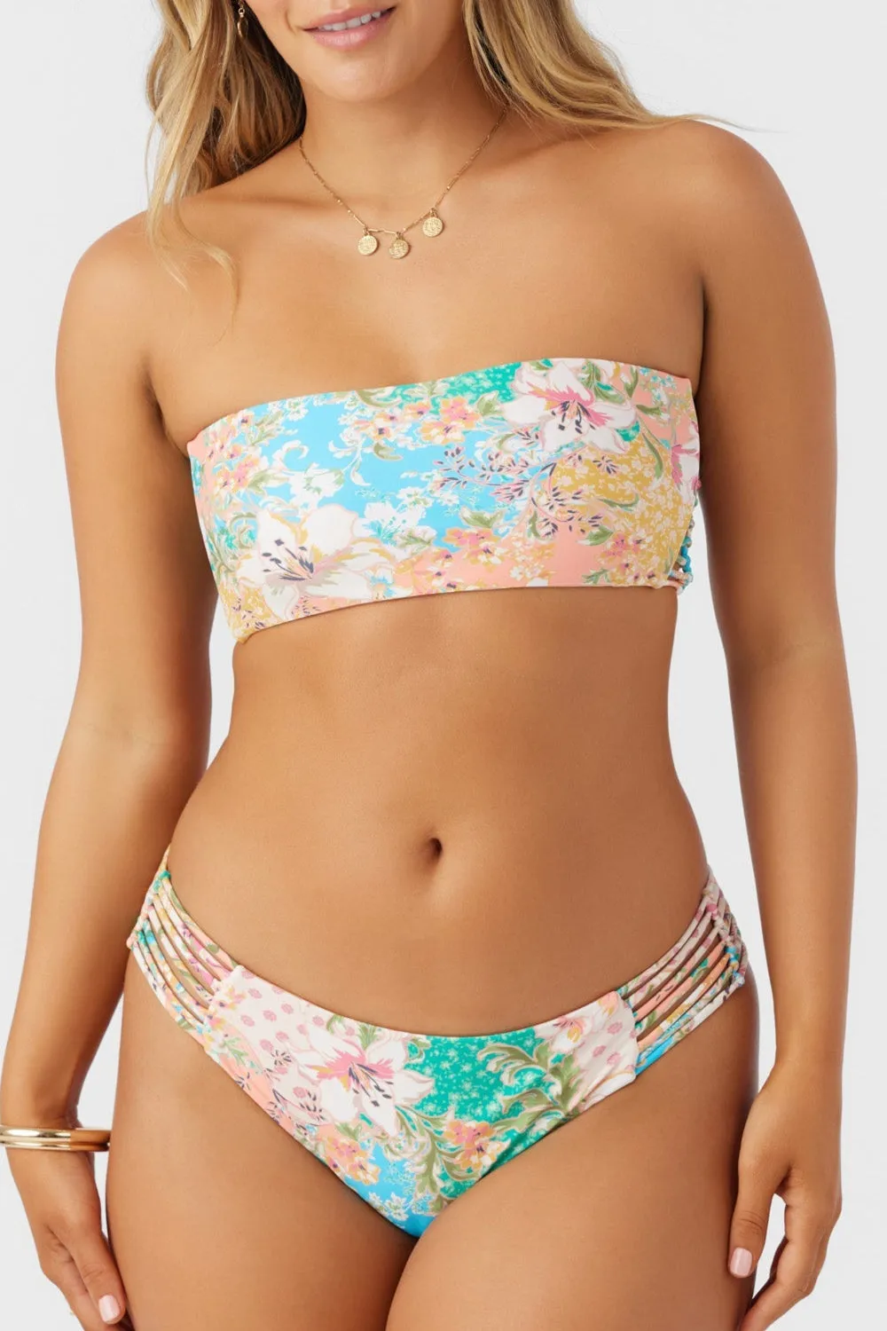 Lua Floral Bells Bandeau Top