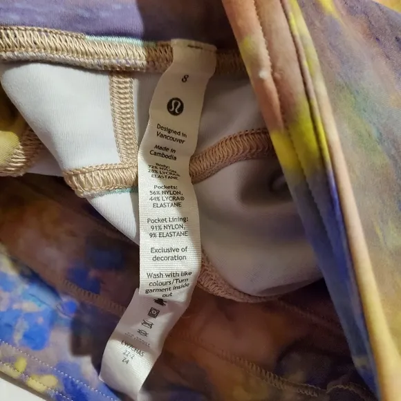 Lululemon Cargo Super High Rise Hiking Short 8”