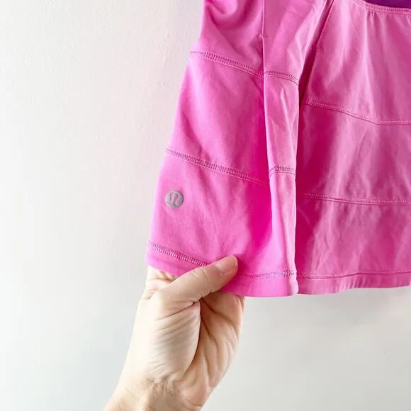 Lululemon Pace Rival Skirt II Tennis Skort Pink Paradise Regal Plum Purple 4