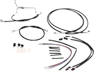 Magnum 489331 Black Vinyl XR Handlebar Installation Kit for 12-14in. Ape