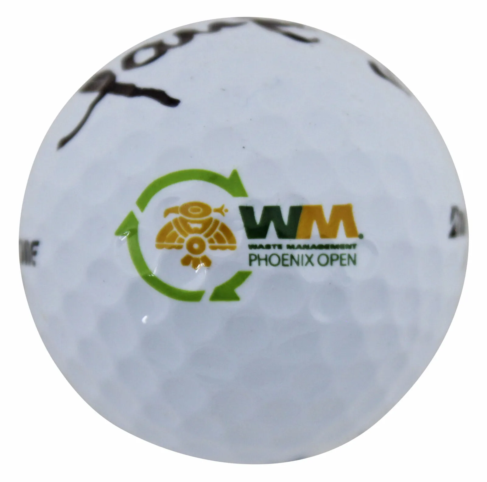 Marc Leishman Authentic Signed Bridgestone WM Open Logo Golf Ball JSA