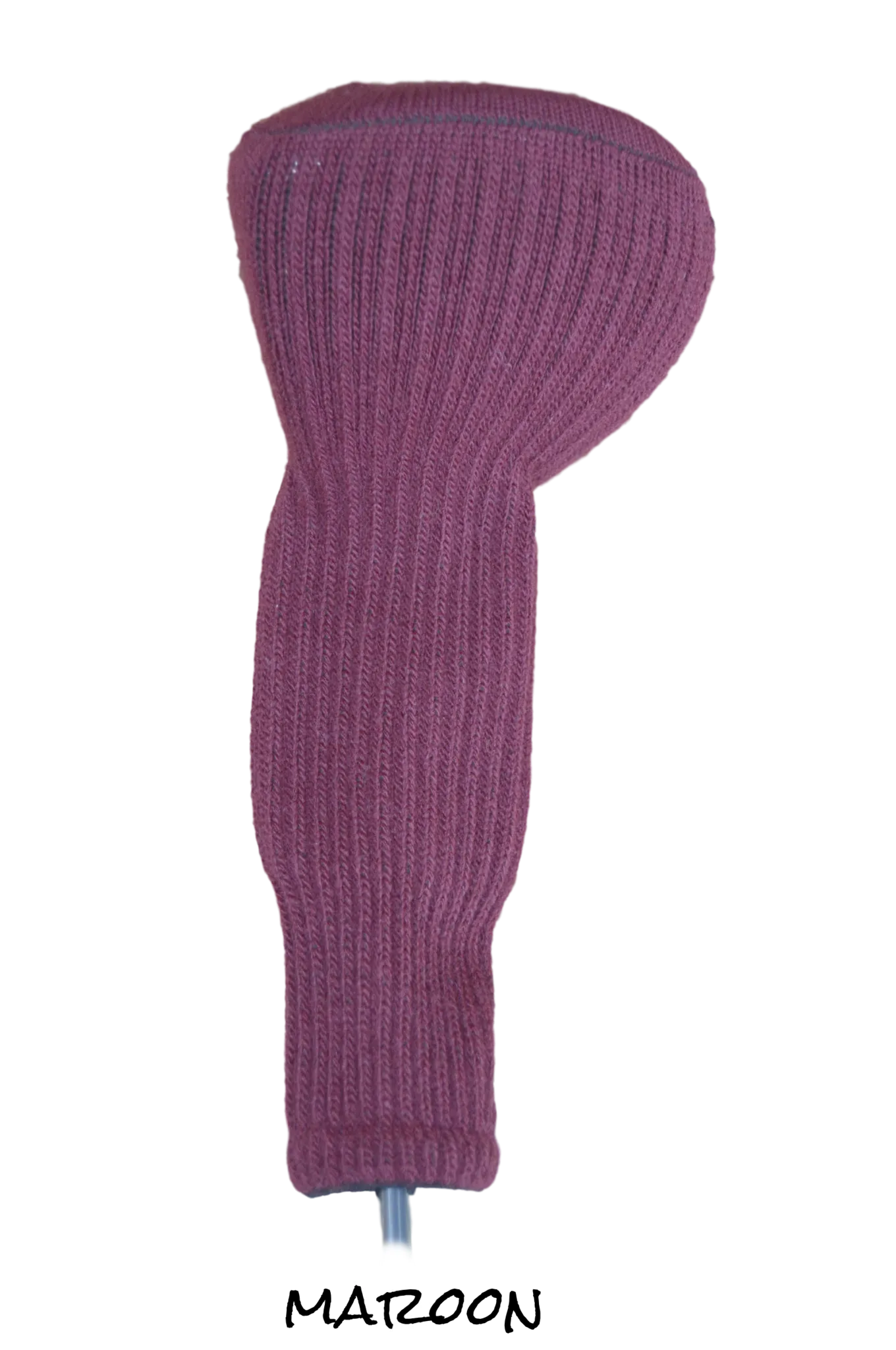 Maroon Club Sock Golf Headcovers