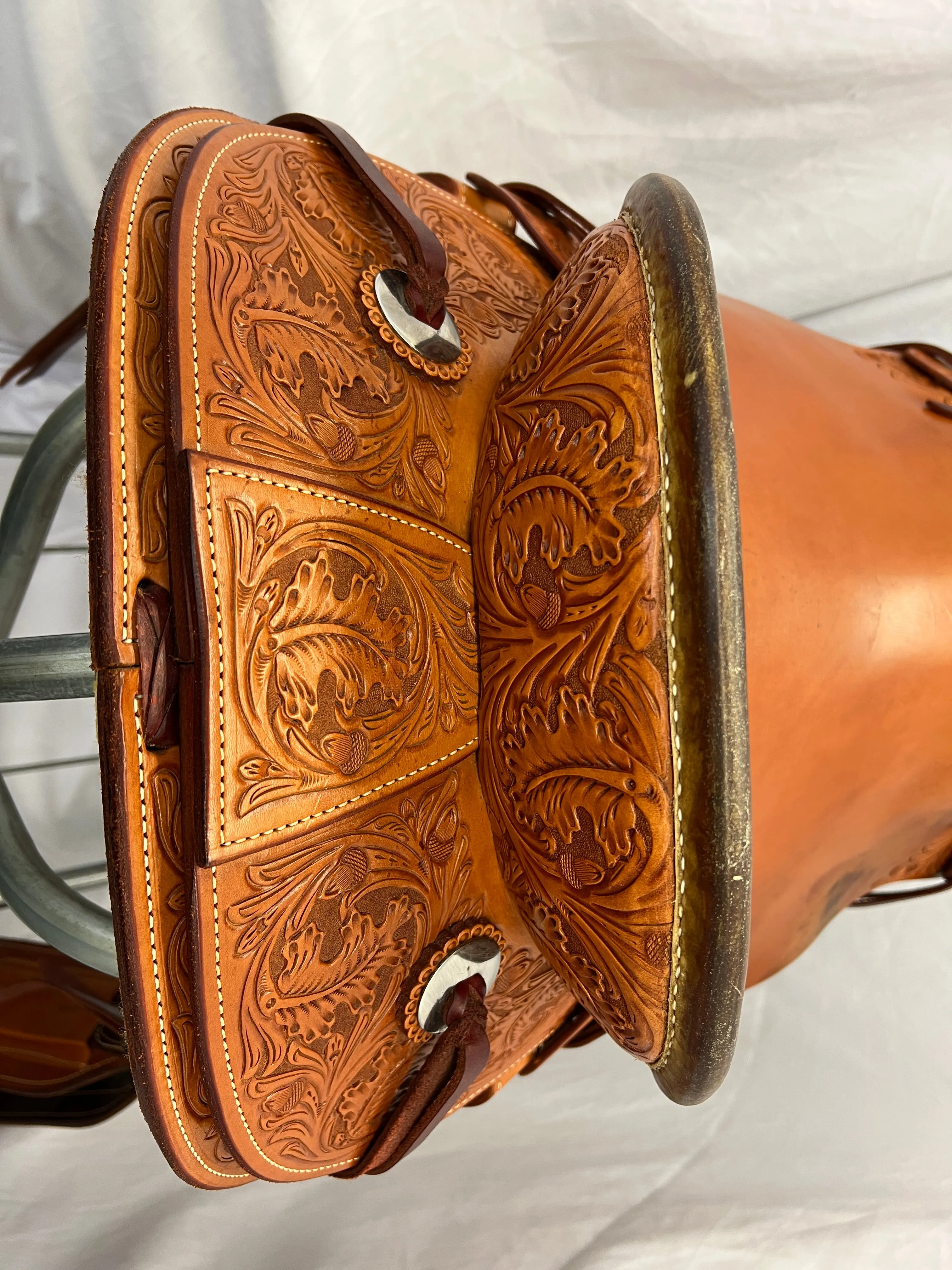 Martin Saddlery 16.5” Buckaroo Western Saddle