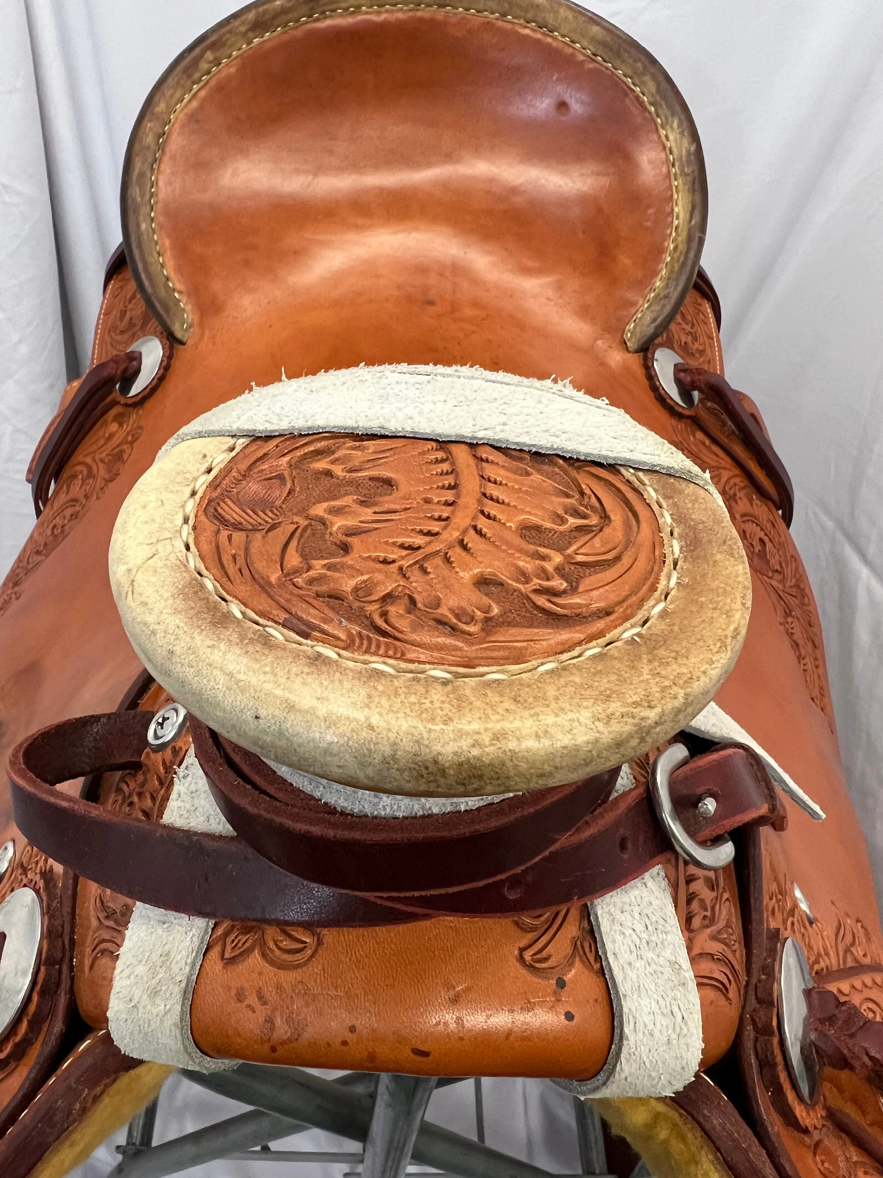 Martin Saddlery 16.5” Buckaroo Western Saddle