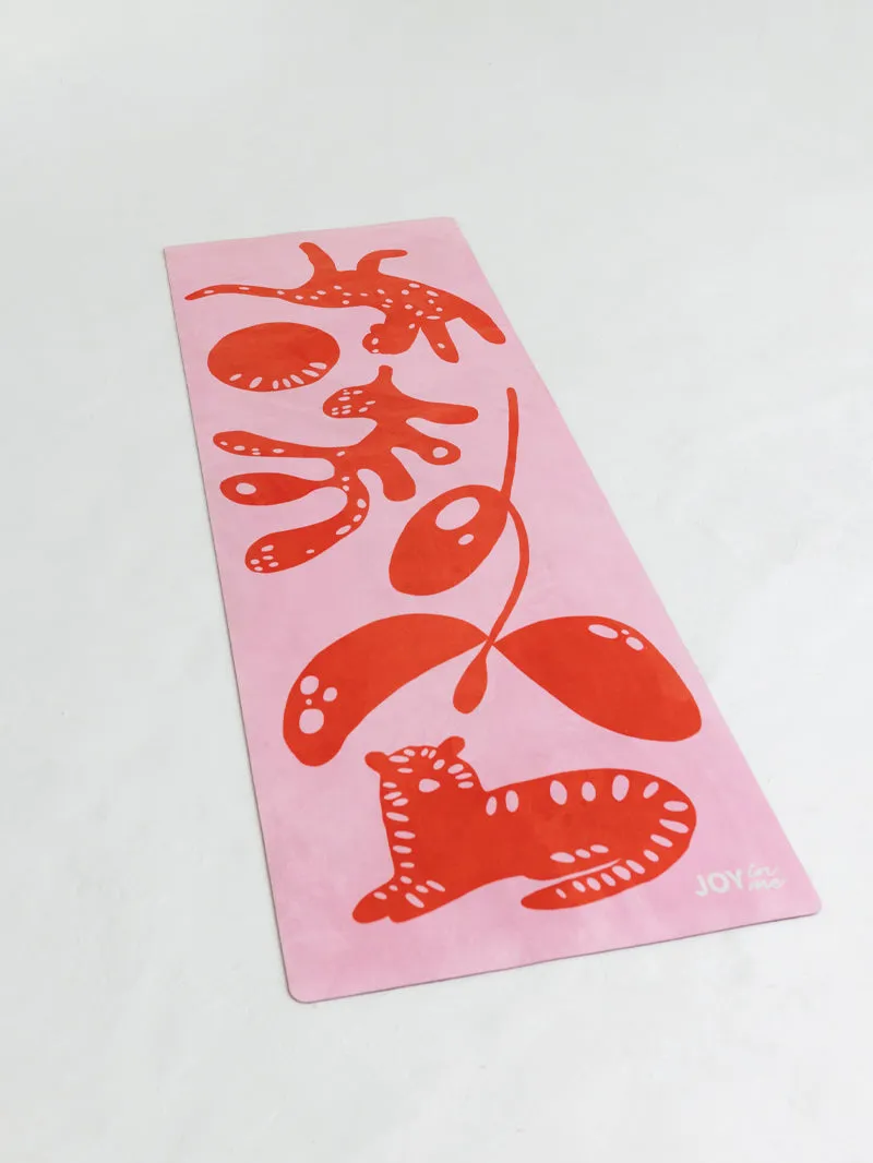 Mata do jogi FLOW Coated 3 mm, Mind Games Pink