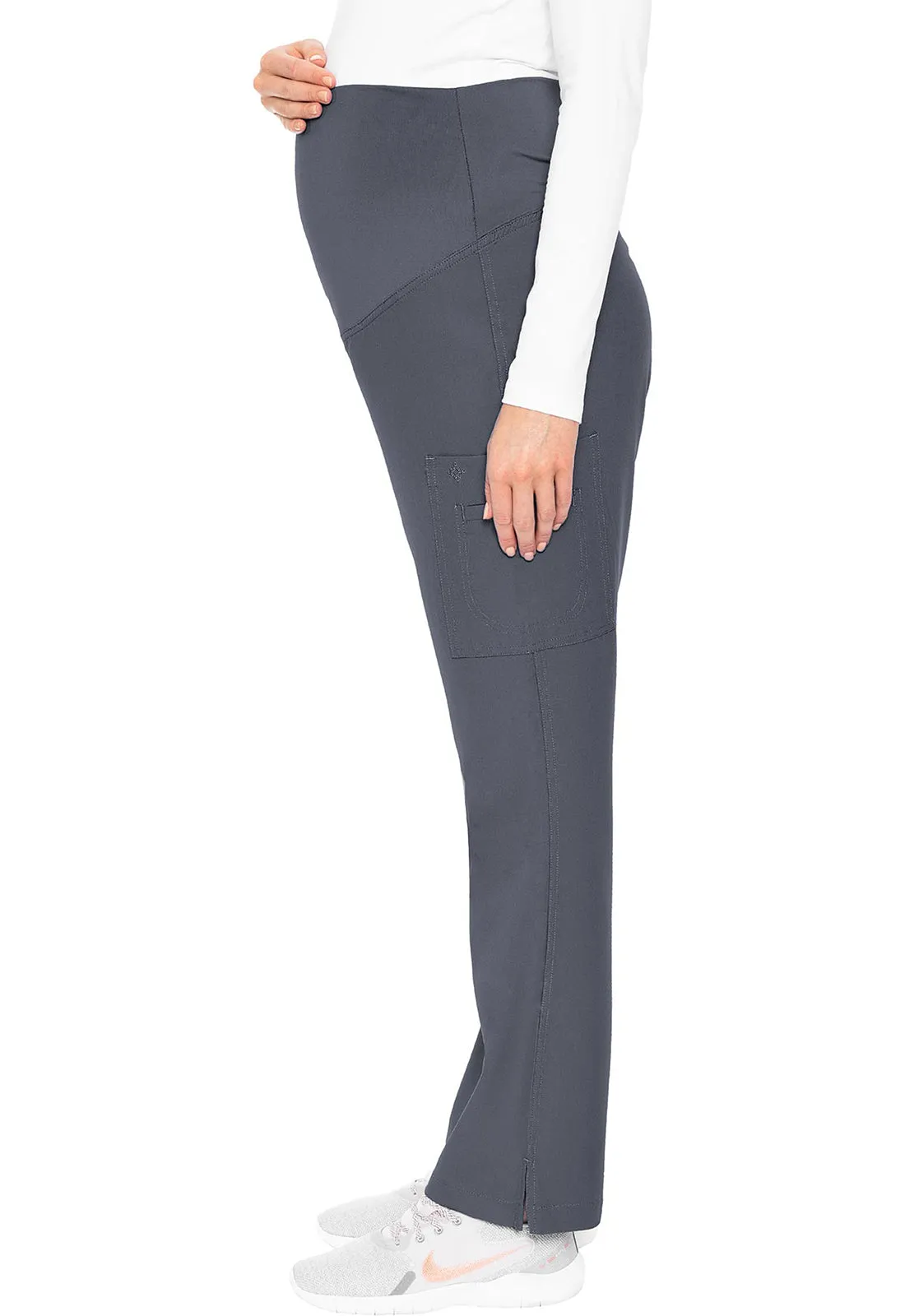 Maternity MC8727 Maternity Pants Pewter