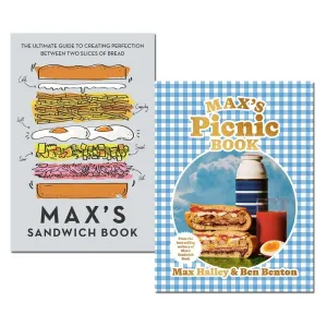 Max Halley Collection 2 Books Set (Max's Sandwich Book, Max’s Picnic Book)