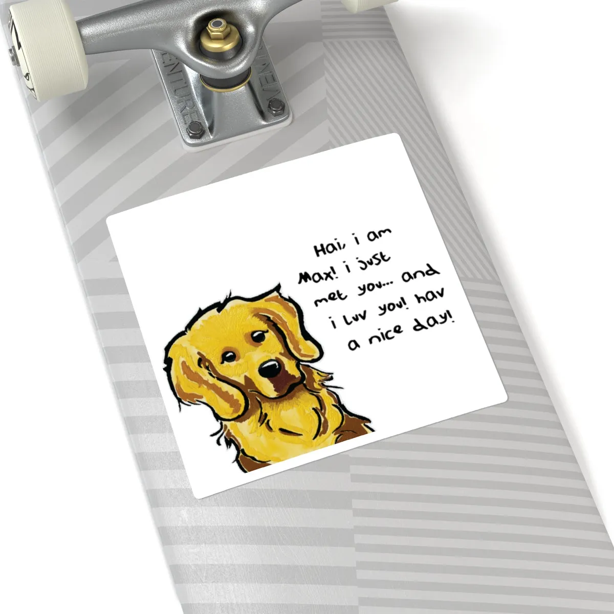 Max Square Stickers