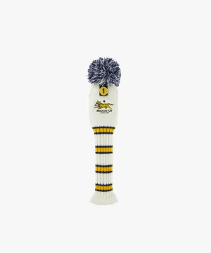 MCC Knit Driver Headcover - White