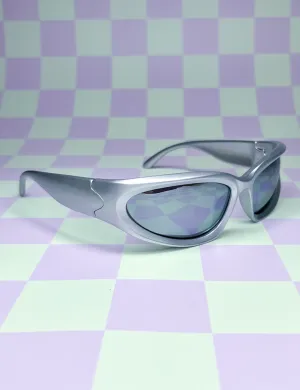 MEAN MACHINE SHADES - SILVER REFLECTIVE