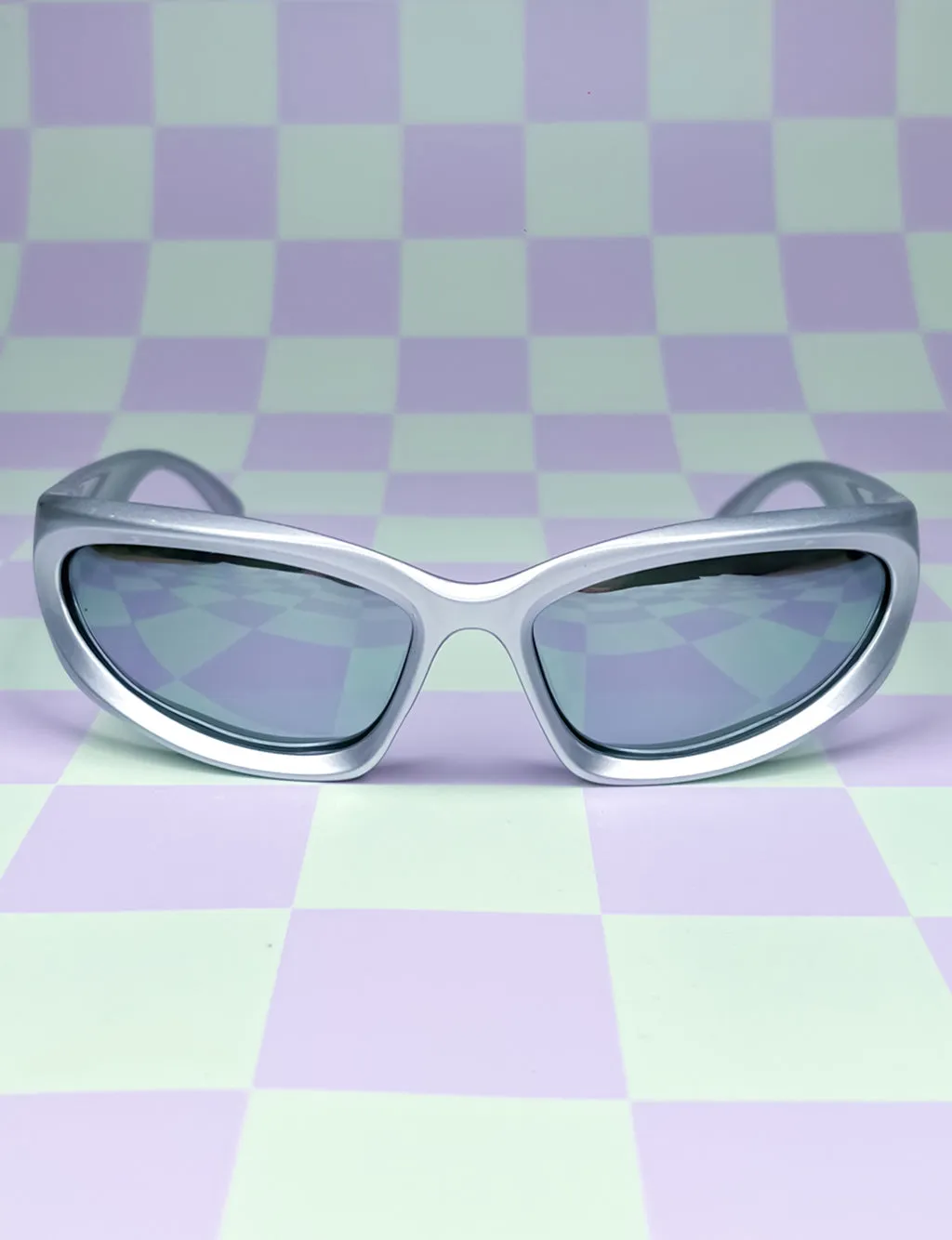 MEAN MACHINE SHADES - SILVER REFLECTIVE