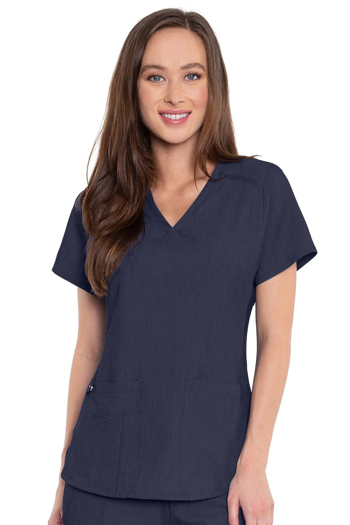 Med Couture Scrub Top Touch Shirttail 7459