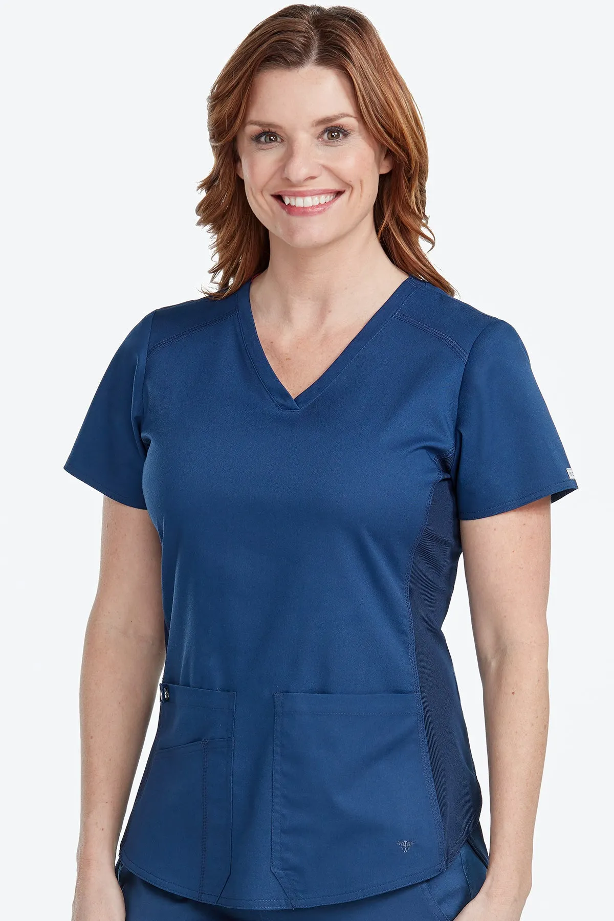 Med Couture Scrub Top Touch Shirttail 7459