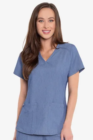 Med Couture Scrub Top Touch Shirttail 7459