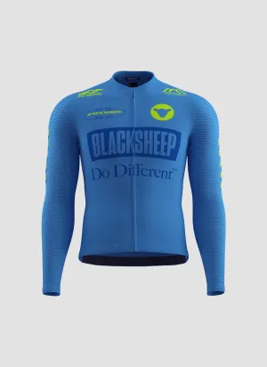 Men's Aero LS Jersey - Future Sonic Blue