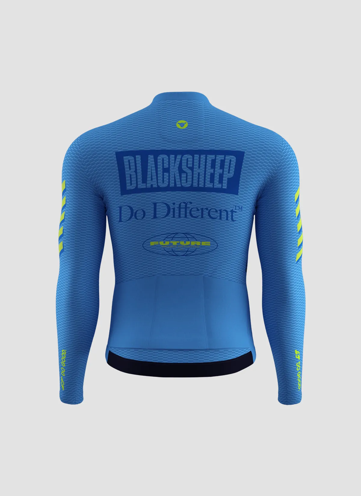 Men's Aero LS Jersey - Future Sonic Blue