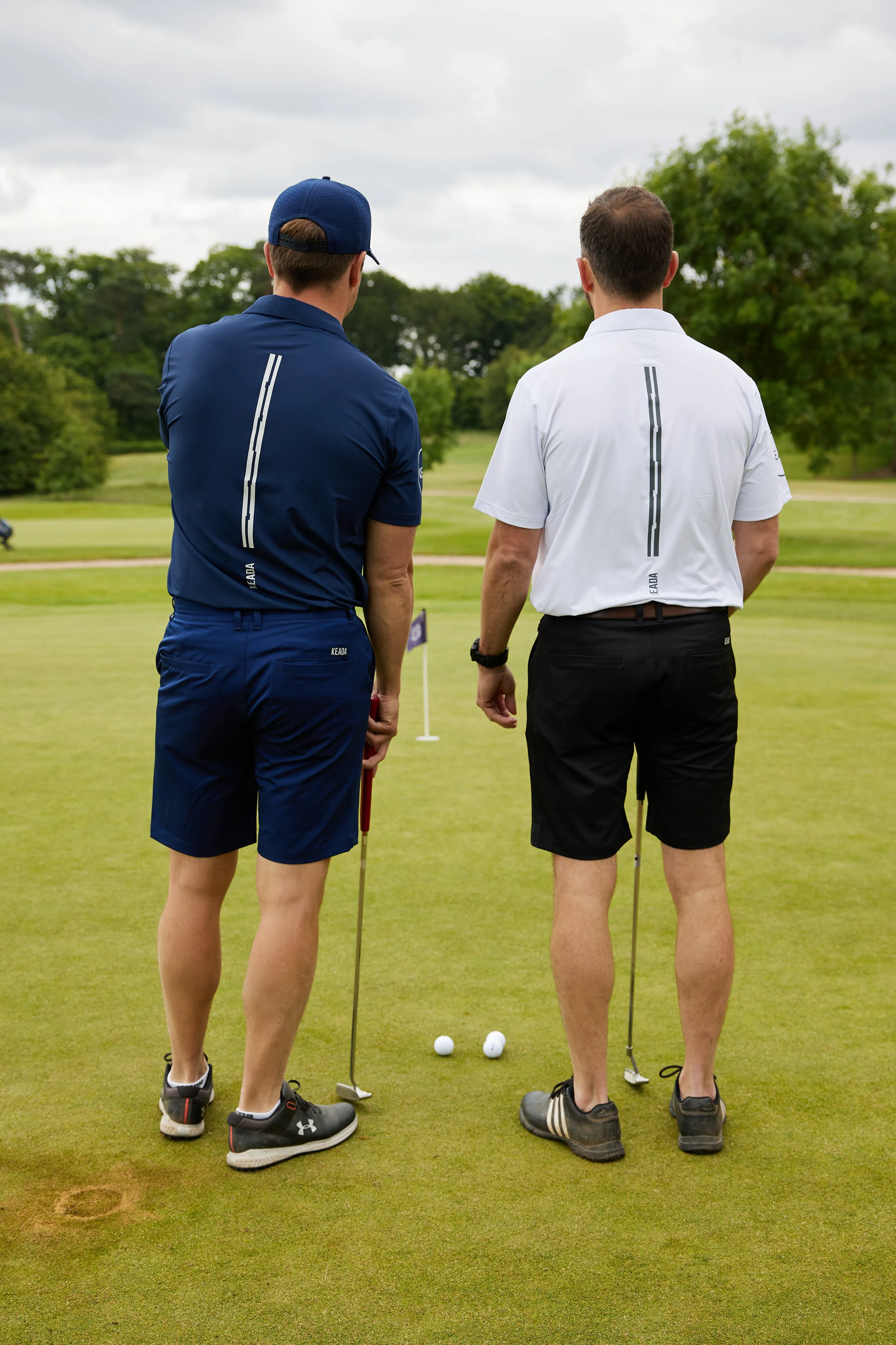 Men's Essential Golf Shorts - Black