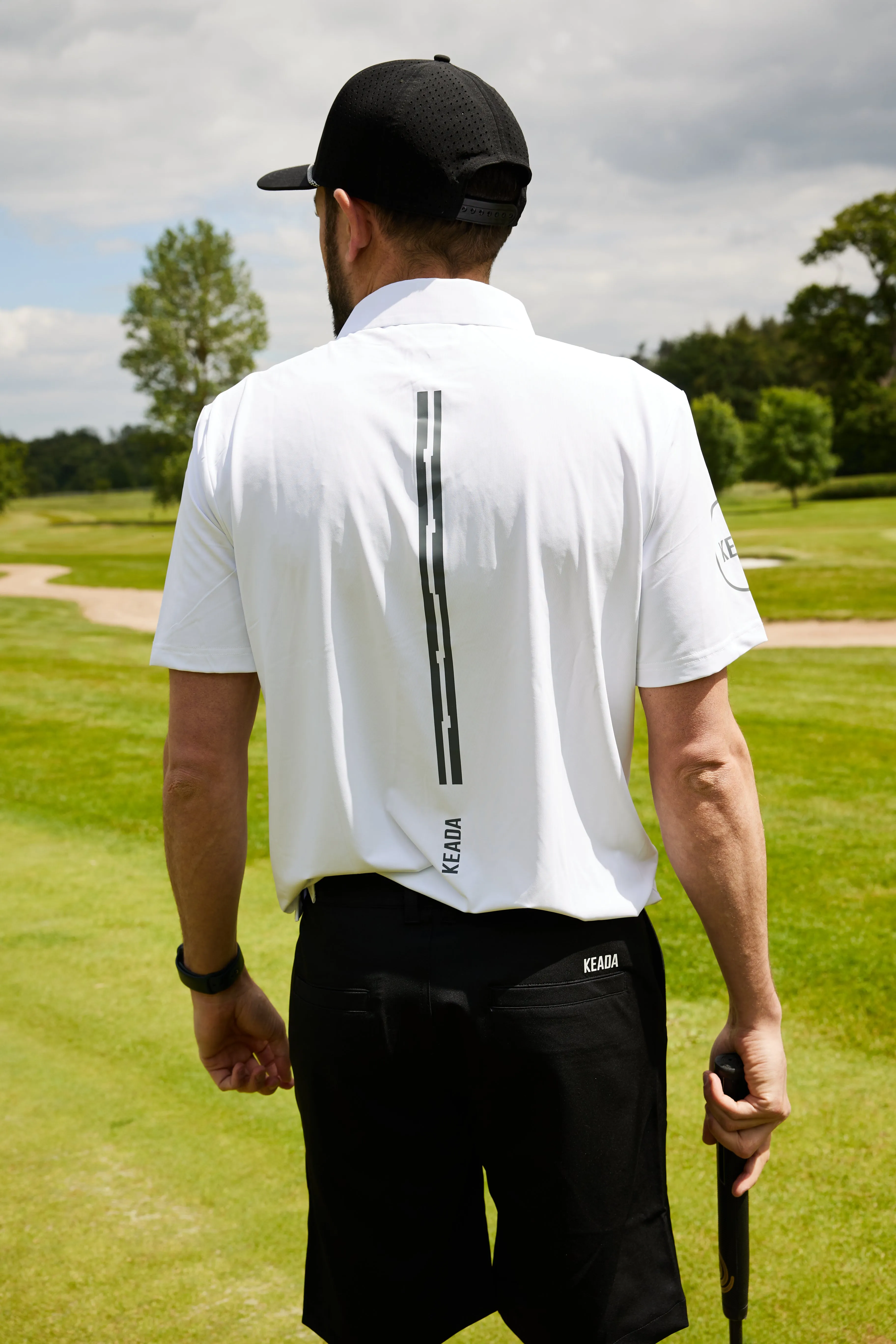 Men's Essential Golf Shorts - Black