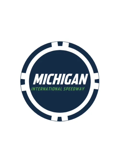 Michigan International Speedway Poker Chip